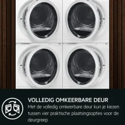 7000 SensiDry® - Warmtepomp Droger 9 kg Dark Silver