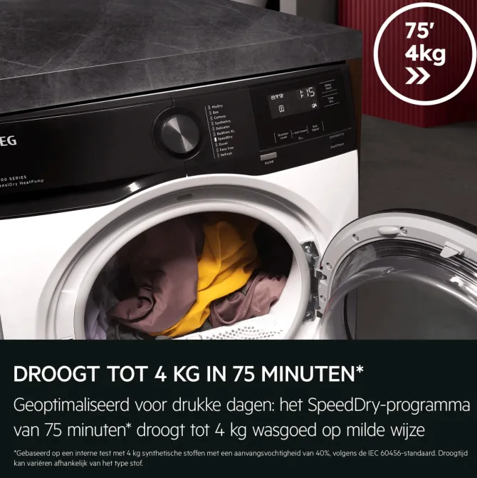 7000 SensiDry® Warmtepomp Droger 9 kg