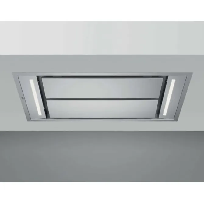 7000 SilenceTech Plafondafzuigkap 90 cm Roestvrij staal