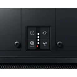 7000 SilenceTech - Plafondafzuigkap 90 cm Mat zwart