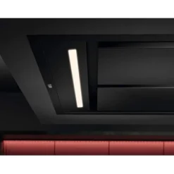 7000 SilenceTech Plafondafzuigkap 120 cm Mat zwart