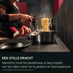 7000 SilenceTech - Schouwafzuigkap 90 cm Mat zwart