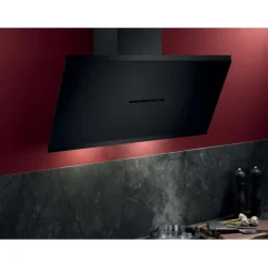 7000 SilenceTech - Schouwafzuigkap 90 cm Mat zwart