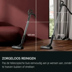 Sledestofzuiger met zak AEG 8000 Stofzuiger Met stofzak - 69 dB