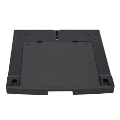 Stacking kit with pull out shelf dark grey