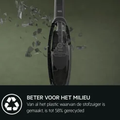 5000 Steelstofzuiger tot 45 min gebruiksduur