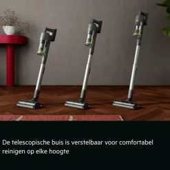 9000 Steelstofzuiger tot 90 min gebruiksduur