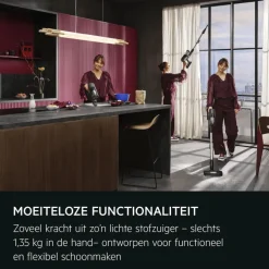 7000 Steelstofzuiger tot 50 min gebruiksduur