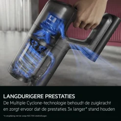 7000 Steelstofzuiger tot 50 min gebruiksduur