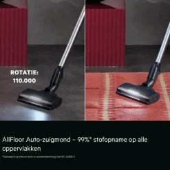 7000 Steelstofzuiger tot 50 min gebruiksduur