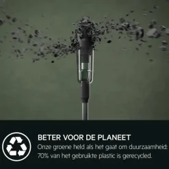 7000 Steelstofzuiger tot 50 min gebruiksduur