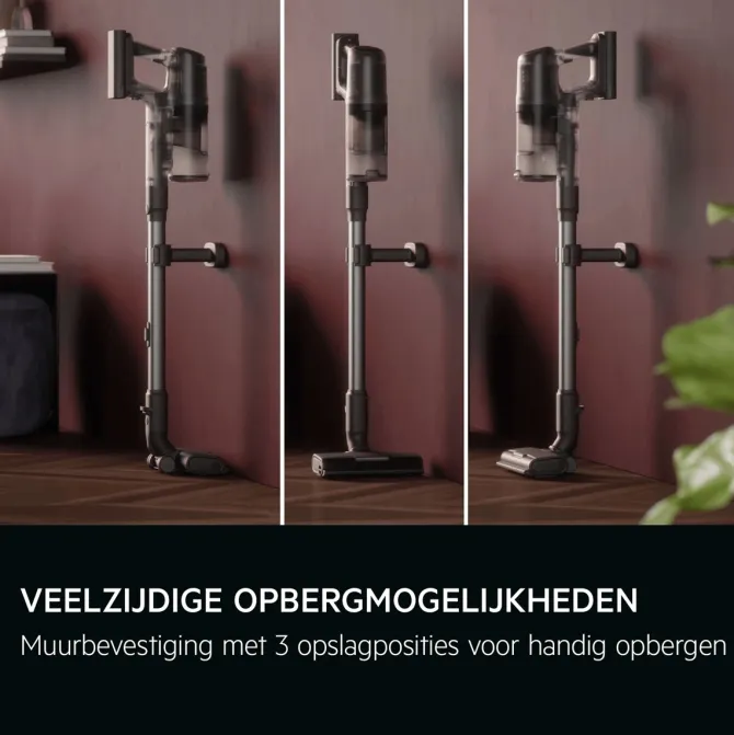 6000 Steelstofzuiger tot 50 min gebruiksduur
