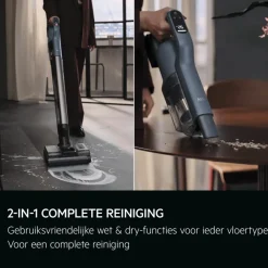 8000 Steelstofzuiger tot 80 min gebruiksduur
