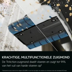 8000 Steelstofzuiger tot 80 min gebruiksduur