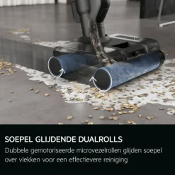 8000 Steelstofzuiger tot 80 min gebruiksduur