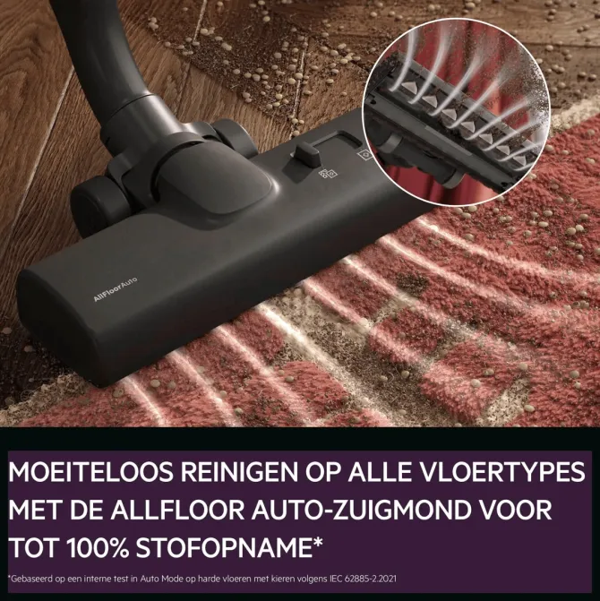 7000 Stofzuiger Met stofzak - 59 dB - Parketzuigmond