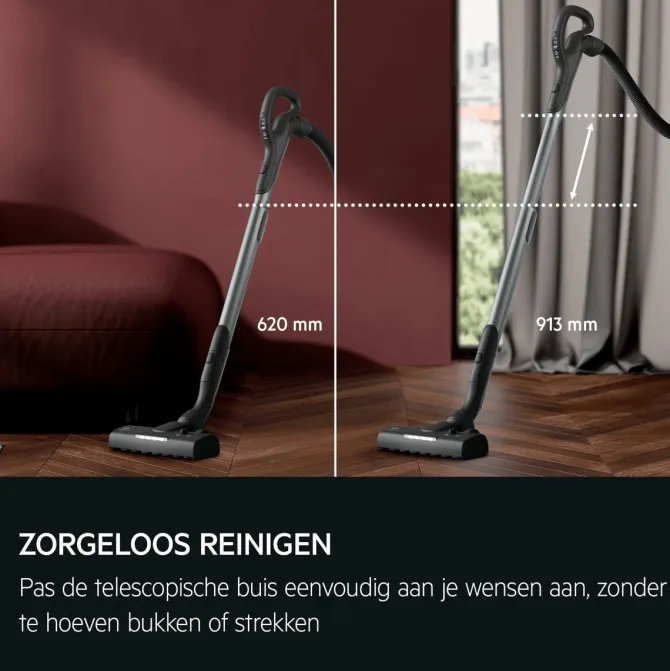 8000 Stofzuiger Met stofzak - 69 dB - Turbozuigmond