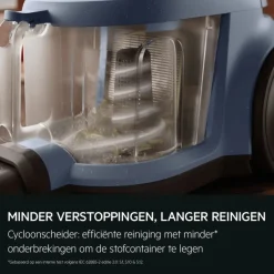 5000 Stofzuiger Zonder stofzak - 78 dB - Turbozuigmond