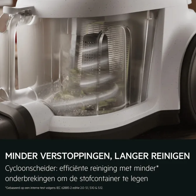 5000 Stofzuiger Zonder stofzak - 78 dB - Turbozuigmond