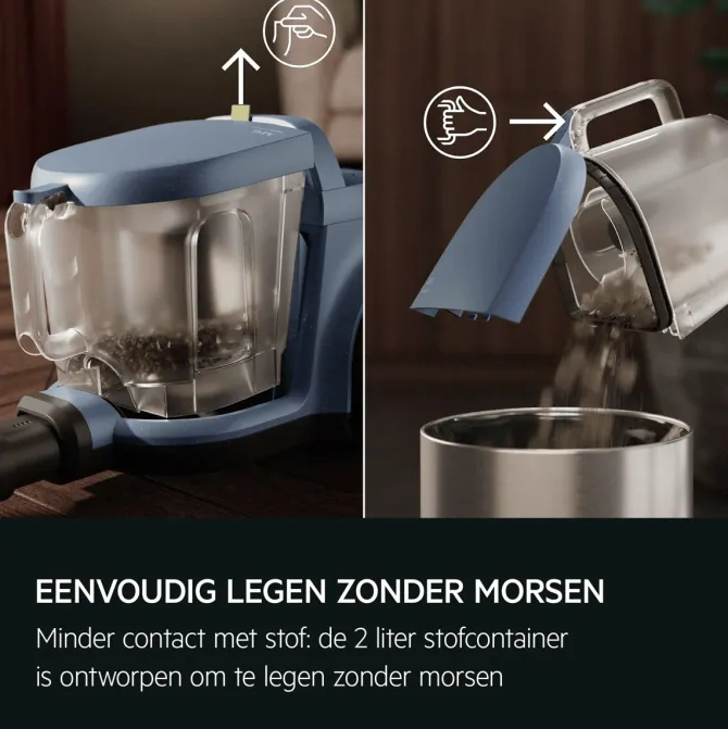 5000 Stofzuiger Zonder stofzak - 78 dB - Turbozuigmond