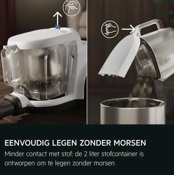 5000 Stofzuiger Zonder stofzak - 78 dB - Turbozuigmond