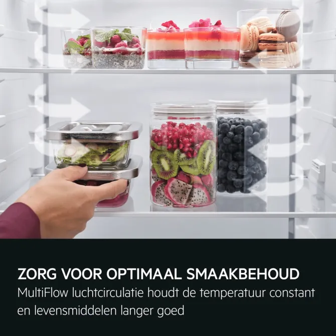 6000 TwinTech® No Frost Koel/vrieskast inbouw MultiSpace 189.4 cm