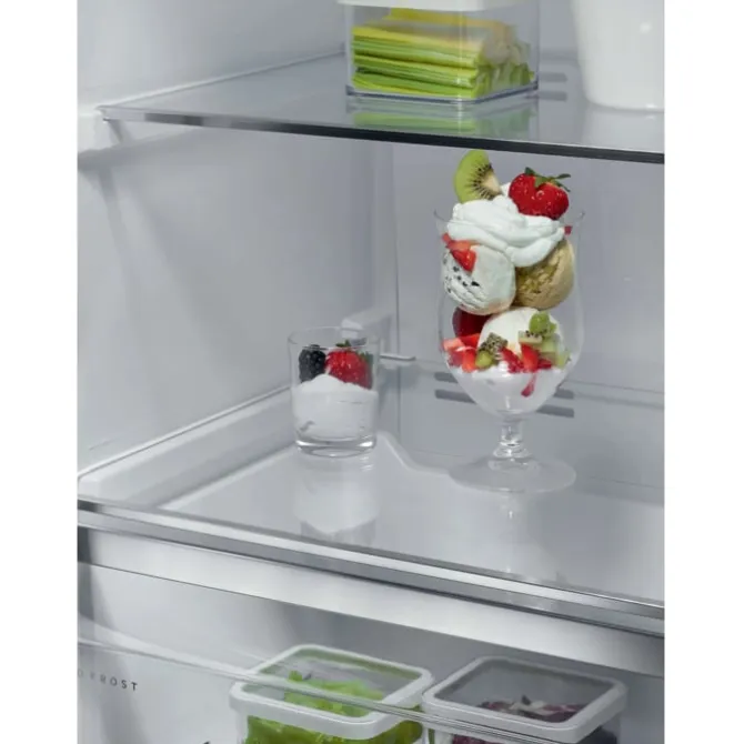 Vrieskast NoFrost 186 cm vingervlekvrije inox