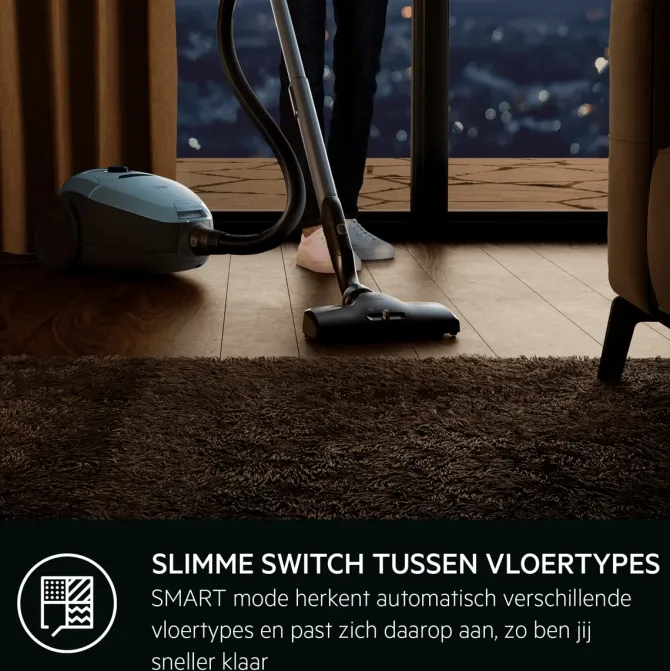 VX8 Stofzuiger Met stofzak - 57 dB - Parketzuigmond