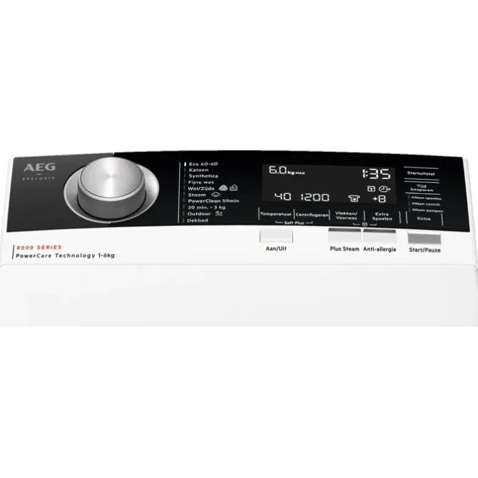 Wasmachine bovenlader 6 kg