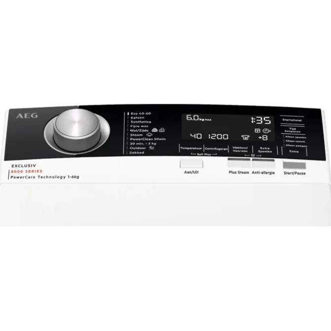 Wasmachine bovenlader 6 kg