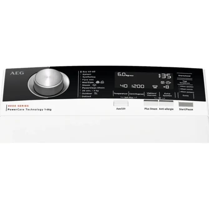 Wasmachine bovenlader 6 kg