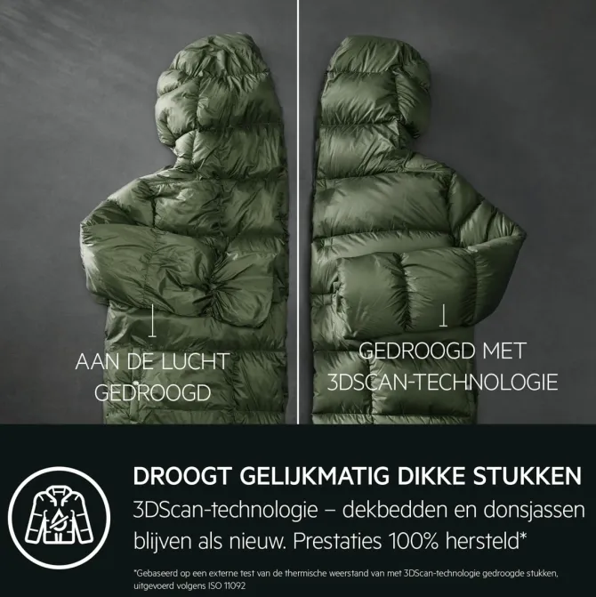 9000X AbsoluteCare® Pro - Warmtepomp Droger 8 kg