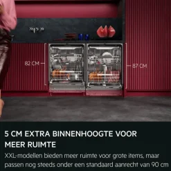 8000 XXL Max Inbouwvaatwasser